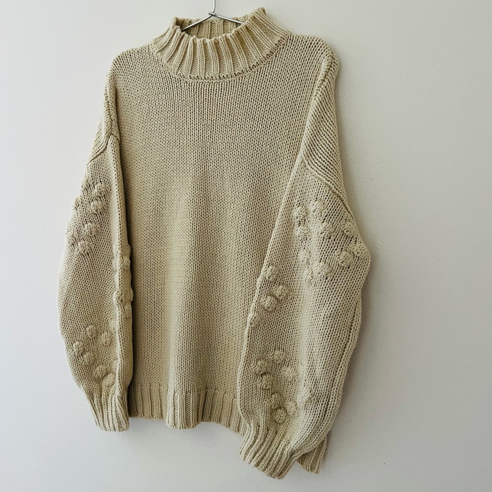 Soul Free sweater long sleeve knitted crew neck cozy - Picture 7 of 8